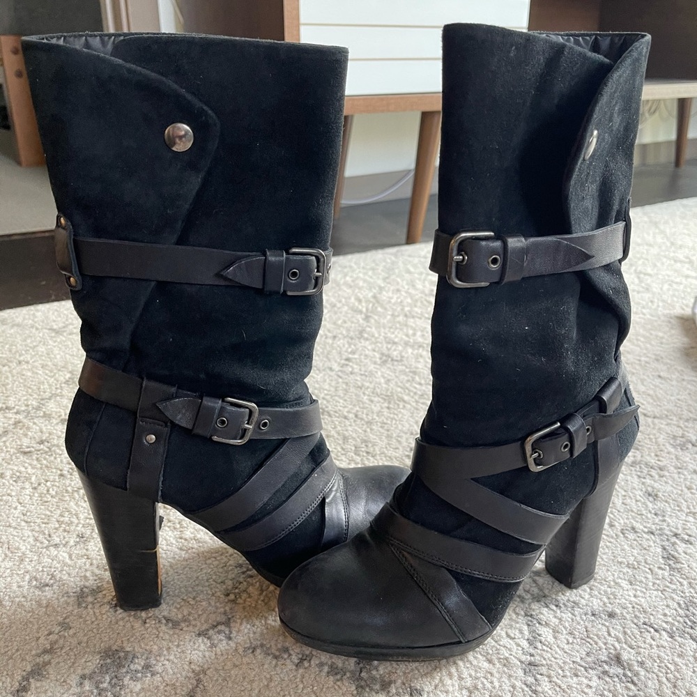 Stuart Weitzman black boots